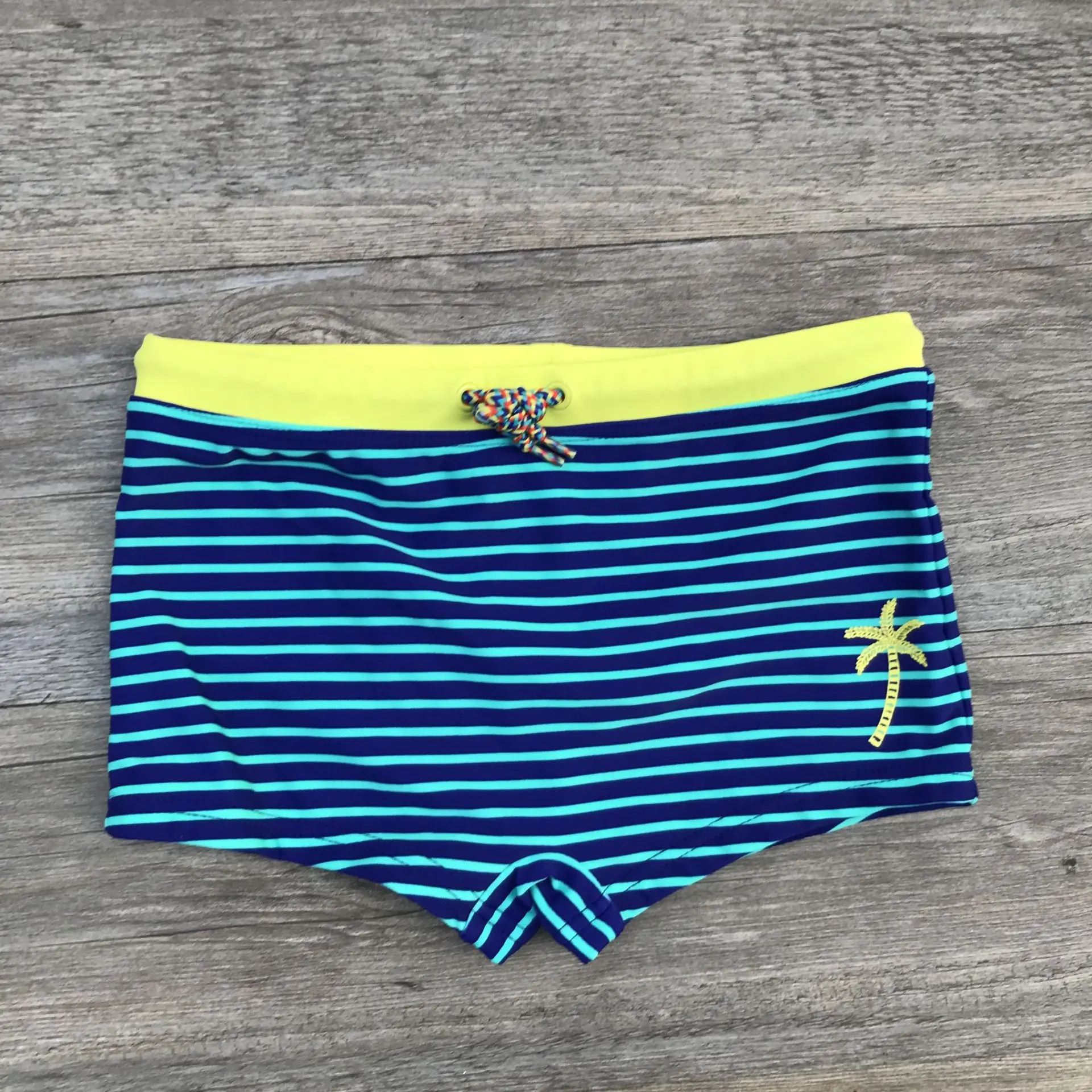 New Baby Boys Swimming Trunks Coconut Tree Bathing Suit Nylon Children Swim Shorts Kids Baby Toddler Beach Pants Swimwear