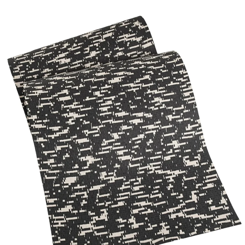 250X58cm التكنولوجيا قشرة الخشب الأسود جمع نسيج غني لأثاث الخزانة DIY بها بنفسك مشاريع فنية الباب لوحة الحائط القشرة