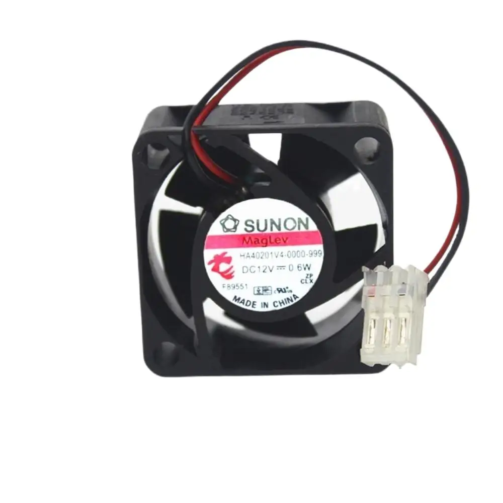 

40mm Fan for HA40201V4-0000-999 Ultra-Quiet 12V 0.6W 4020 2-Wire Cooling Power Supplies, Servers
