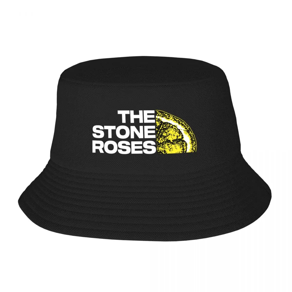 

Stone Roses Merch The Stone Roses TSR Logo Bucket Hat Anime Christmas Hats Men's Hats Women's