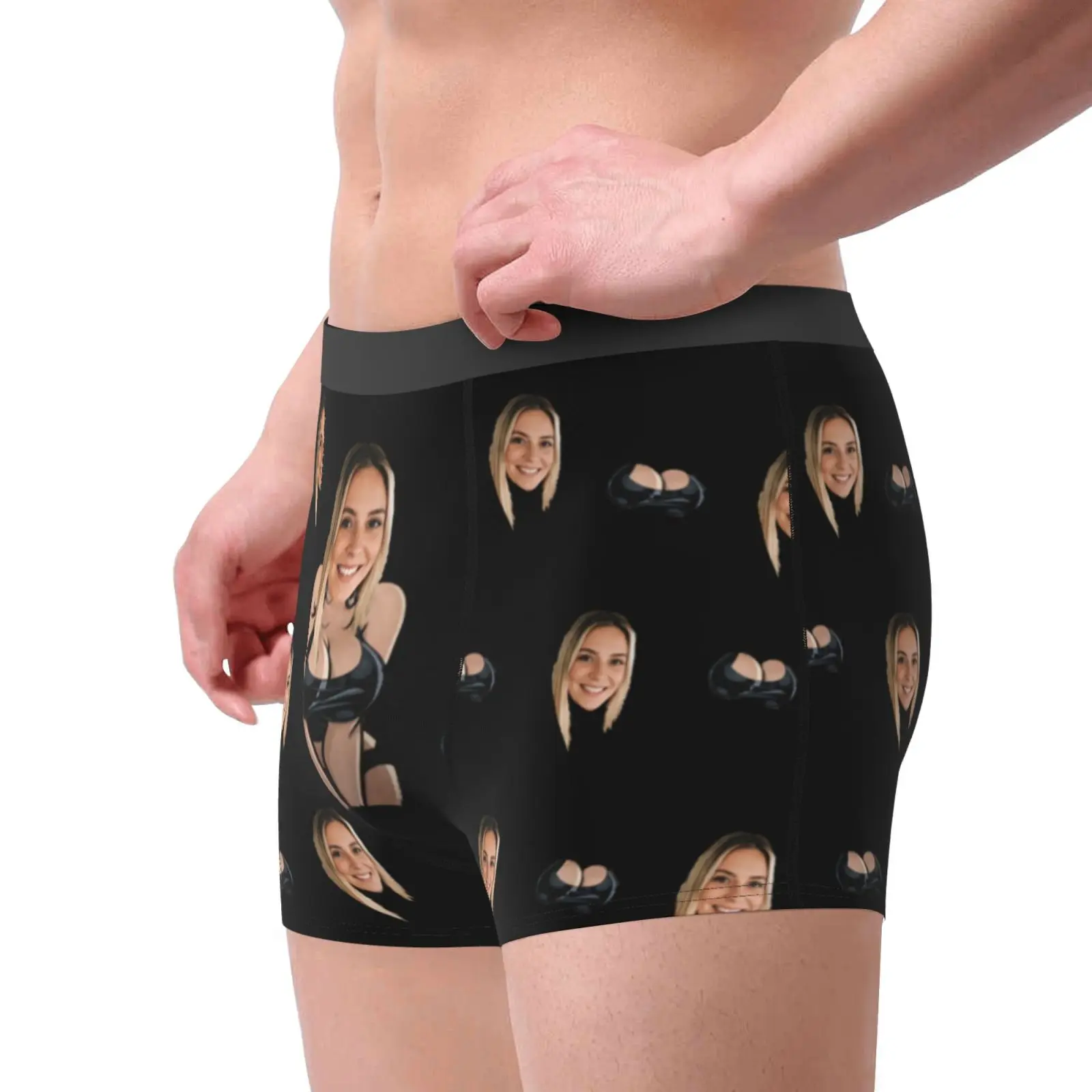 Personalized Face Photo Underwear Custom Boxer Briefs Custom Men Birthday Gift For Husband Anniversary Gift for Dad