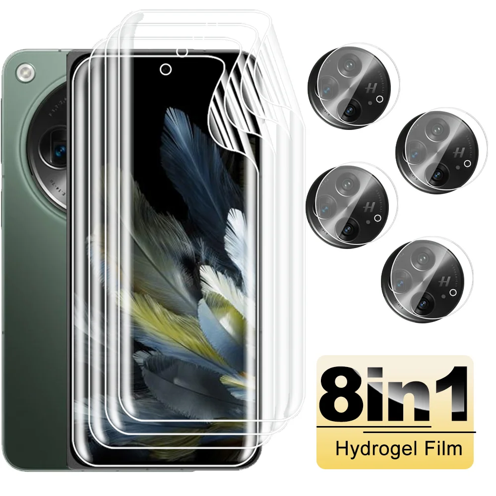 8-in-1 Clear Screen Protector For Oppo Find N3 5G 6.31inch HD Hydrogel Film Appo Orro FindN3 N 3 3N OppoFindN3 2023 Camera Glass