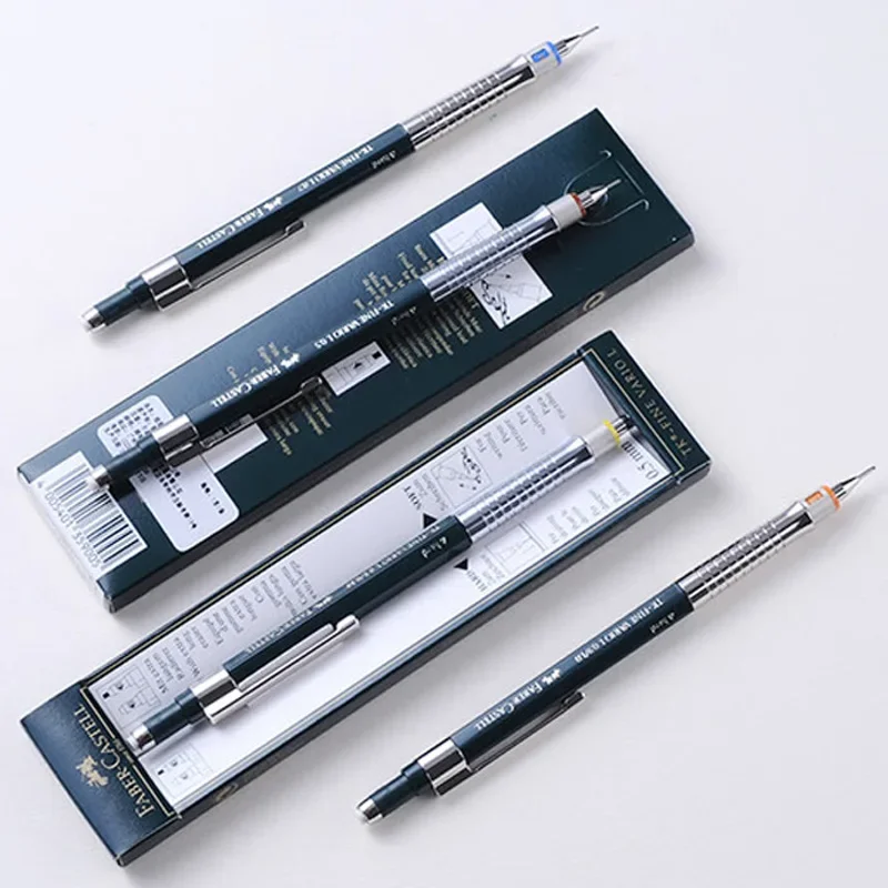 Faber castell tk jemný vario L drafting mechanical/automatic tužka, 0.5/1.0/0.35/0.7mm;includes B/2B/HB dovést náplň