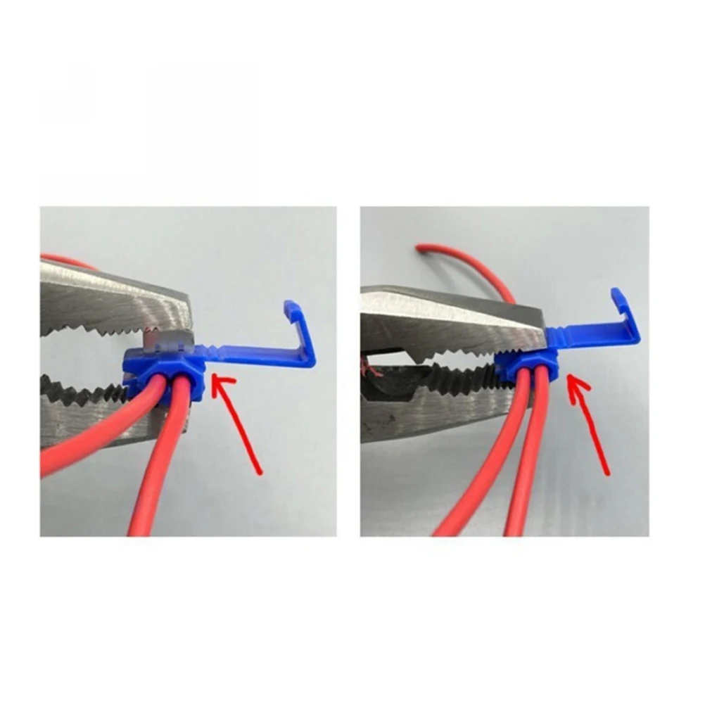 

50pcs Wire Connectors Splice Copper Crimps Flame Retardant Suitable 075-205mm² Wires Connections