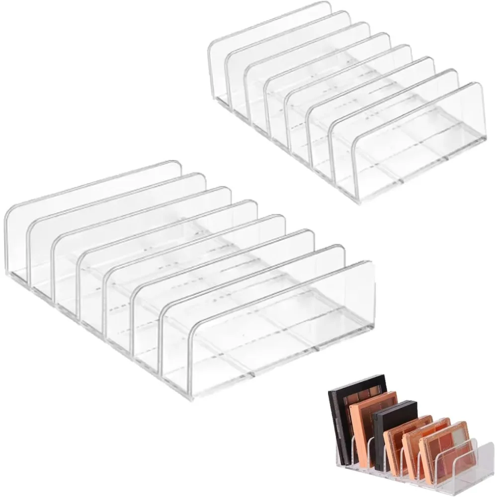 

14 Slots Universal Multi Device Organizer Dock Space-Saving Acrylic Clear Multi Phone Stand Holder Divider for iPhone Portable E