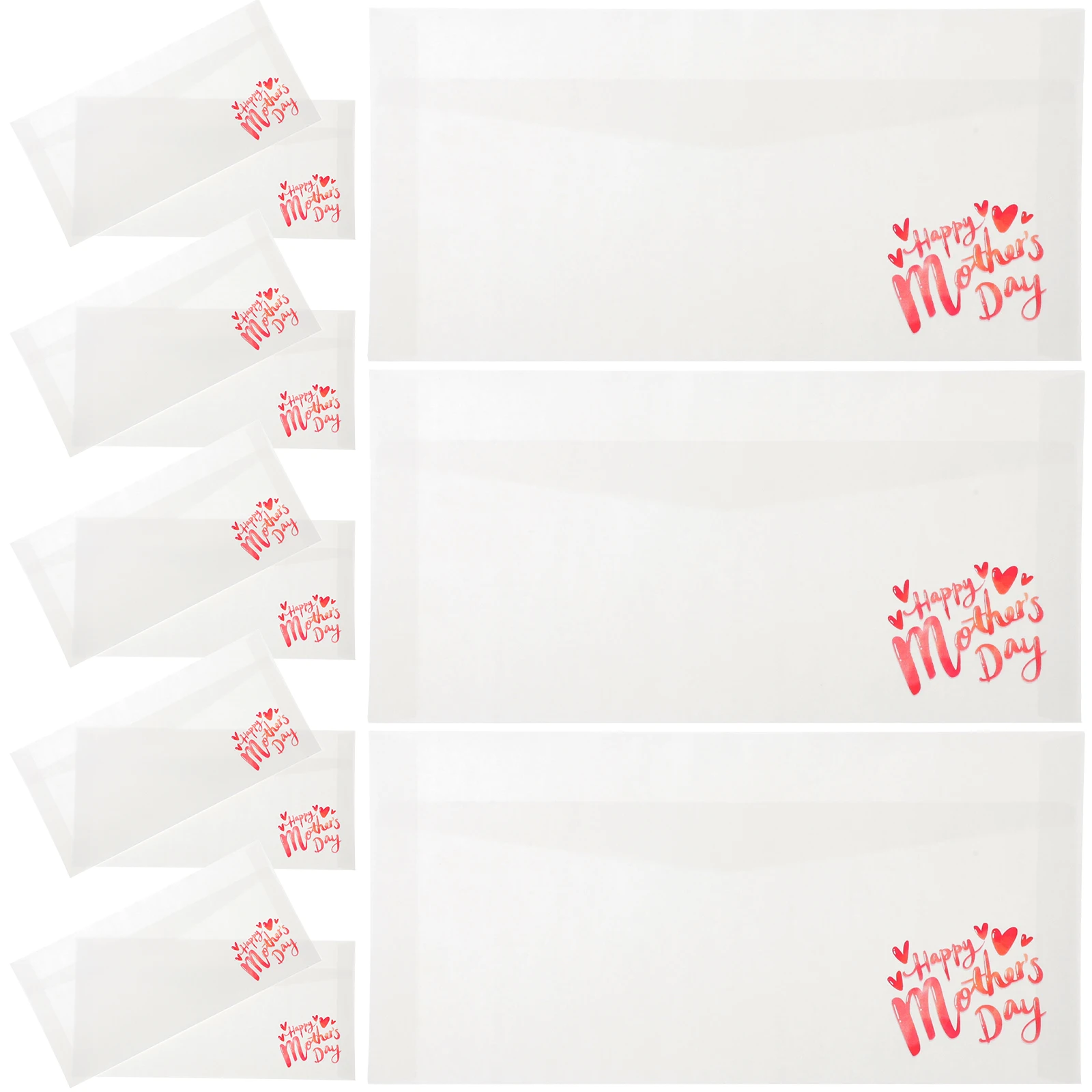 

30 Pcs Mothers Day Envelopes for Mom Funny Decor Birthday Greeting Cards Gift Supplies Colored Envelopes
