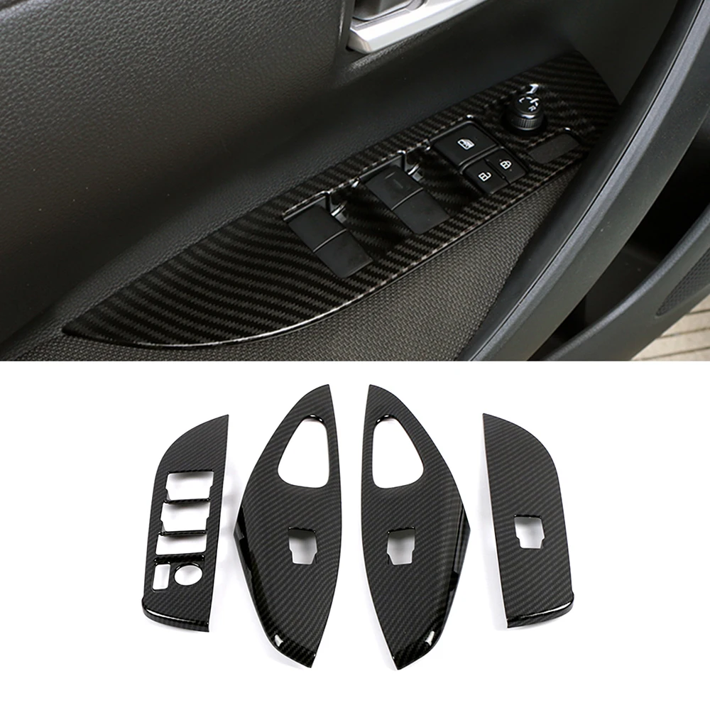 For Toyota Corolla E210 2019-2022 LHD Interior Accessories Refit Central Console Dashboard Trim Part Modify Carbon Fiber