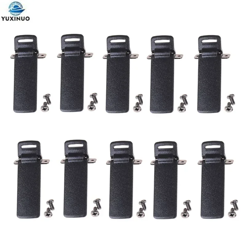 Factory Outlet Radio Belt Clip For BAOFENG UV-5R UV-5RA UV-5RB UV-5RC TYT TH-F8 F9 Ham Radio Walkie Talkie Accessories Dropship