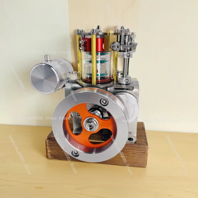 NRJ02 4 Stroke Mini Internal Combustion Engine Model Science Toy Starter