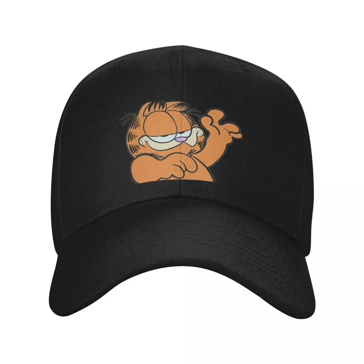 

fat orange tabby car sticker Baseball Cap Golf Cap custom caps Women's Golf Wear Men's