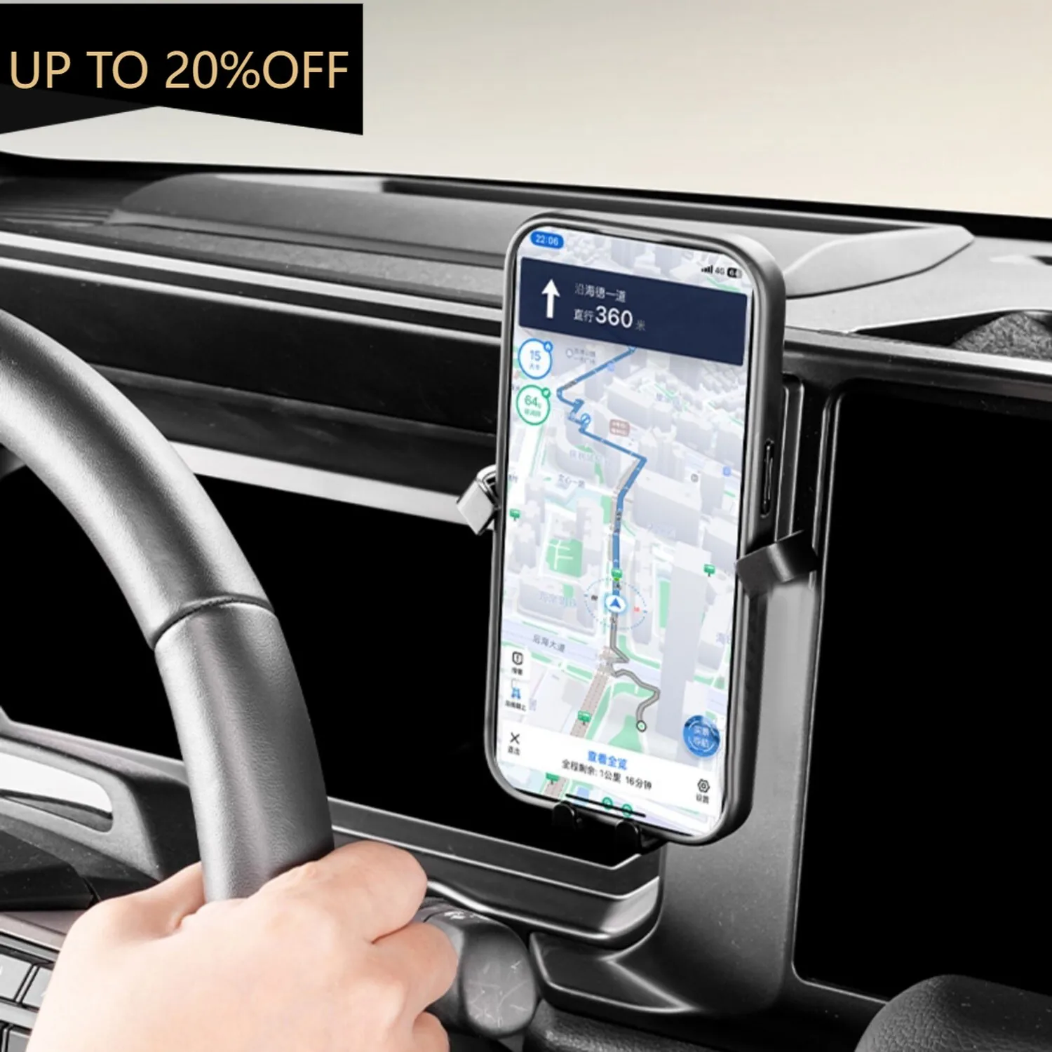 

For Toyota Land Cruiser Prado LC250 24-25 Mobile Cell Phone Holder Mount Stand