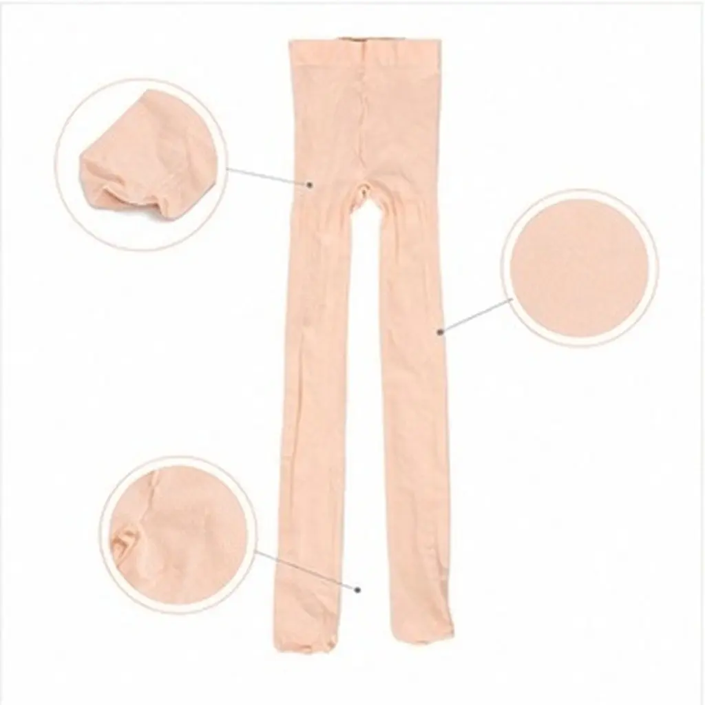 2Pairs Ultra-Soft Stretchy Ballet Tights for Women Girls Skin-Friendly Breathable Dancewear Perfect for Ballet Class Practice