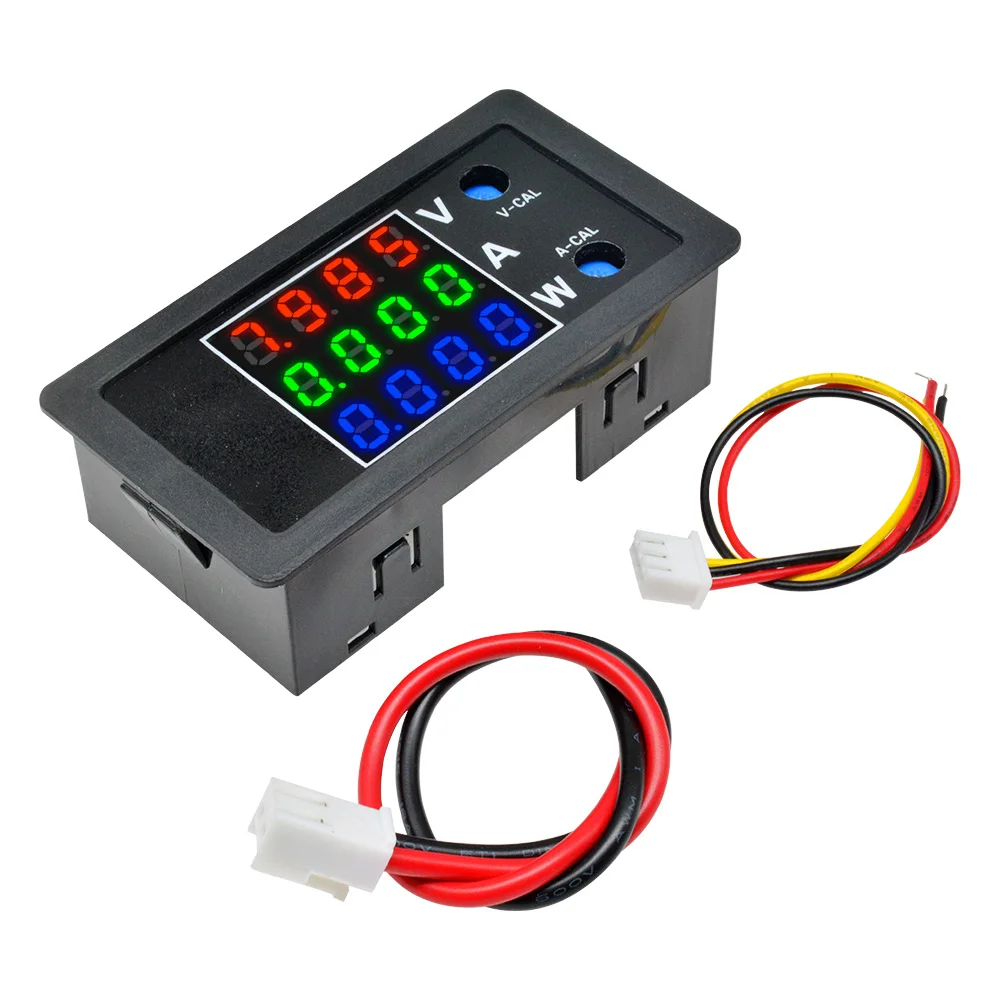 DC 0-100V 10A 1000W 4 Bit LED Digital Voltmeter Ammeter Wattmeter Voltage Current Power Supply Energy Meter Detector Tester