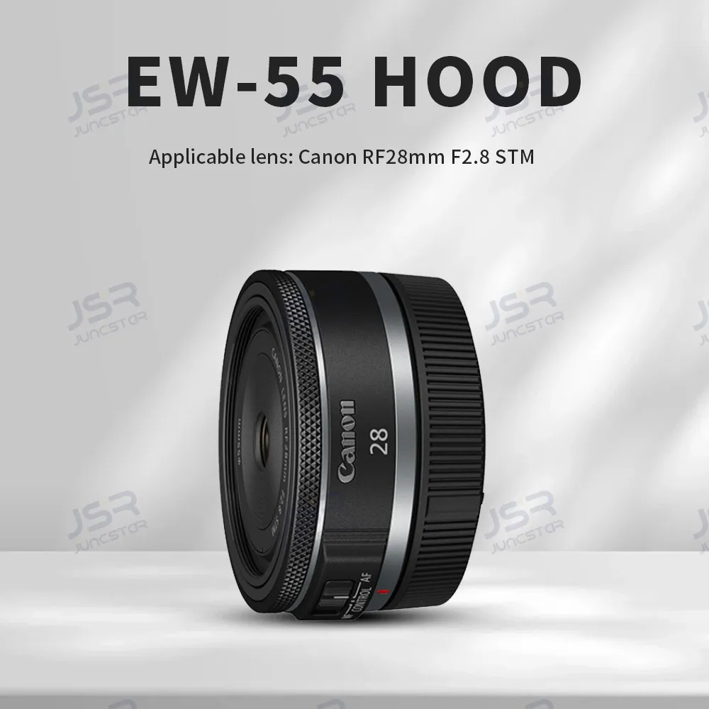 EW-55 Световой экран RF 28 мм F2.8 STM Объектив R50 R6 R5 R62 R8 R7 R10 Аксессуары для микро-одинокой камеры RF28 2.8