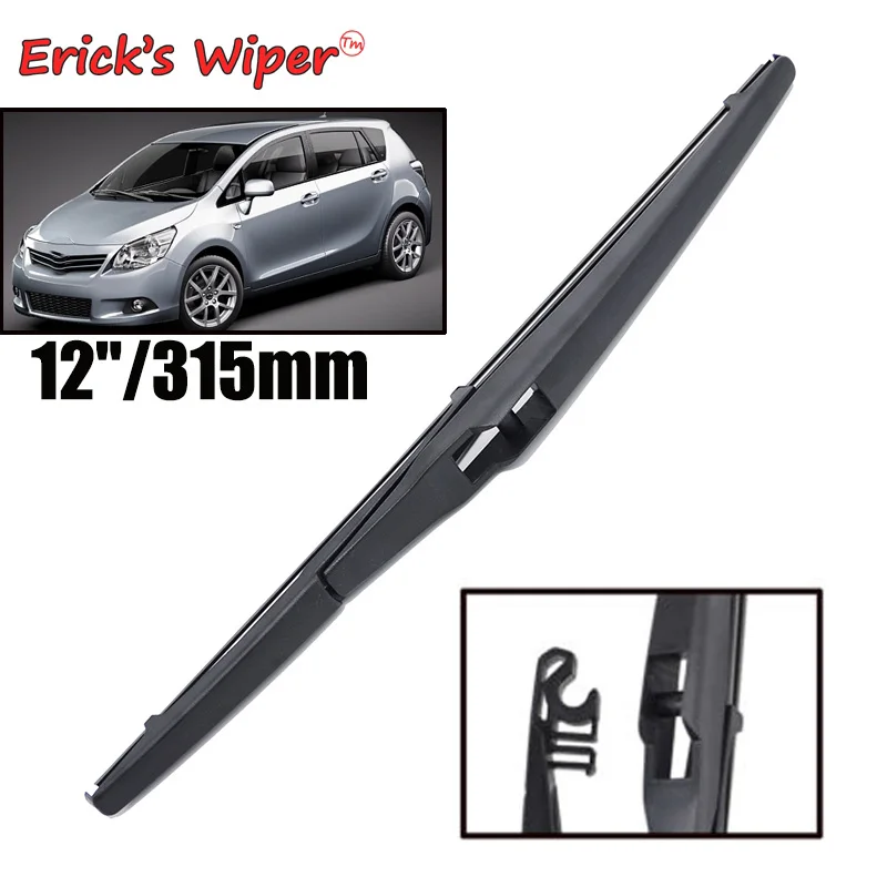 Erick's Wiper 12 "ใบปัดน้ําฝนด้านหลังสําหรับ Toyota Verso 2009 - 2019 กระจกกระจกทําความสะอาด Tailgate หน้าต่างรถฝนแปรง