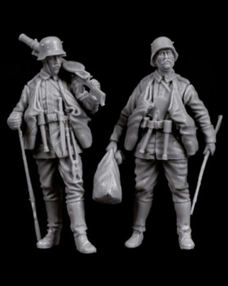 kit-de-modelo-de-figura-de-resina-fundida-em-escala-1-35-soldados-alemaes-da-segunda-guerra-mundial-conjunto-de-2-figuras-desmontadas-e-sem-pintura