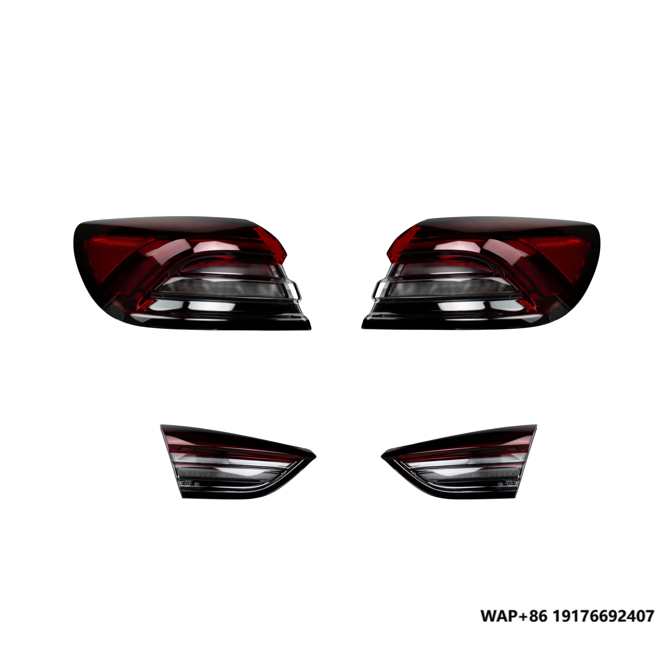 

OEM 670159690 670159688 670159693 670159692 Комплект задних фонарей темного цвета со светодиодной подсветкой для ’Maserati Quattroporte 2018