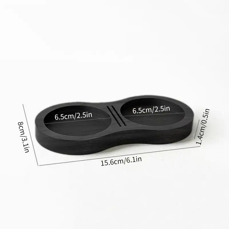 8-Shaped Silicone Coffee Tamper Mat Station Stand Portafilter Holder Support Base Fit 51/53/58MM Barista Espresso Accessories
