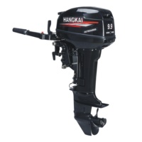 New Popular HANGKAI 9.9HP 2 Stroke Boat Engine Outboard Motors With Long Shaft Available