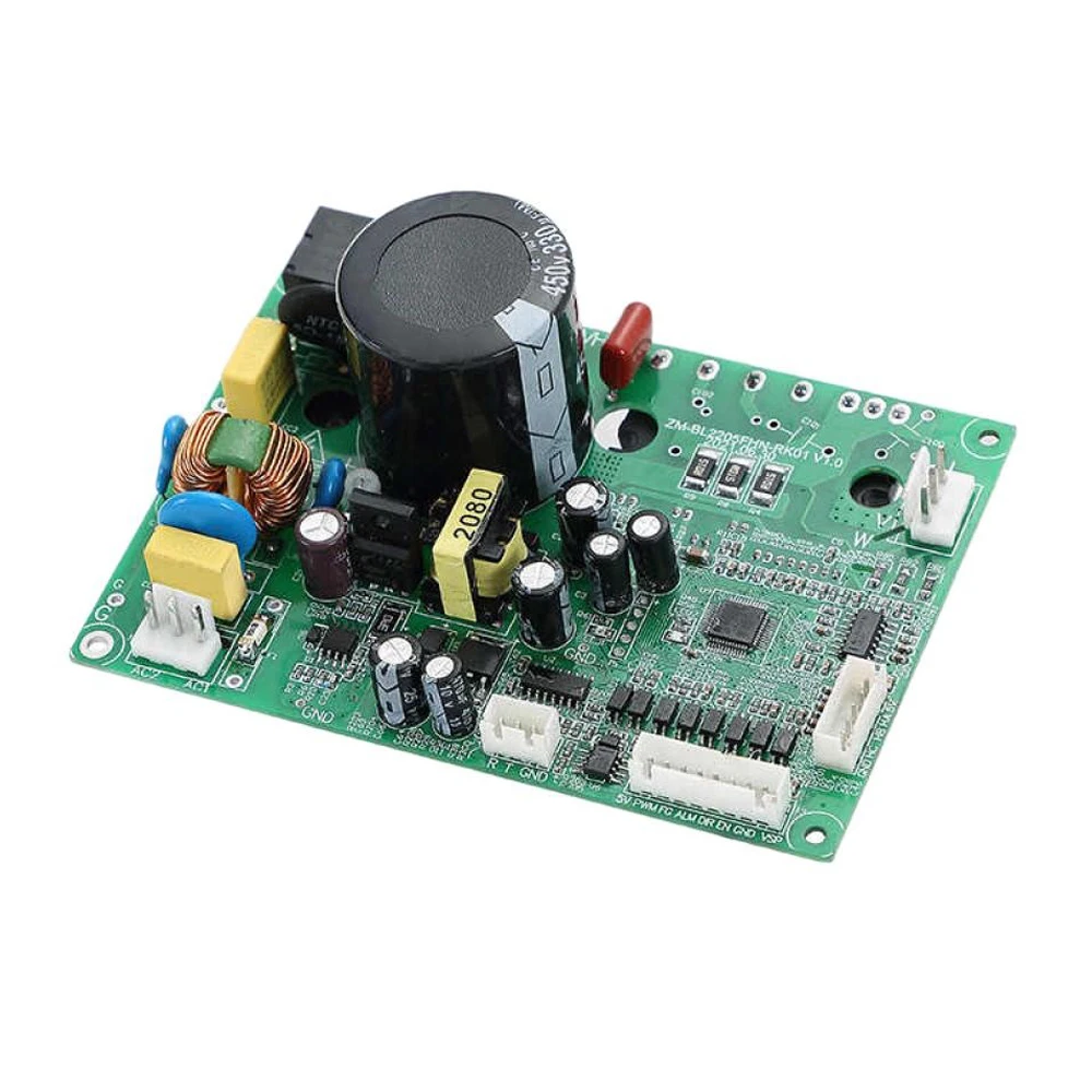 

1 PC For Hall/No Hall Motor DC Brushless Motor Driver Board AC220V 1100W Max 5A AC Motor Governor Motor Speed Controller