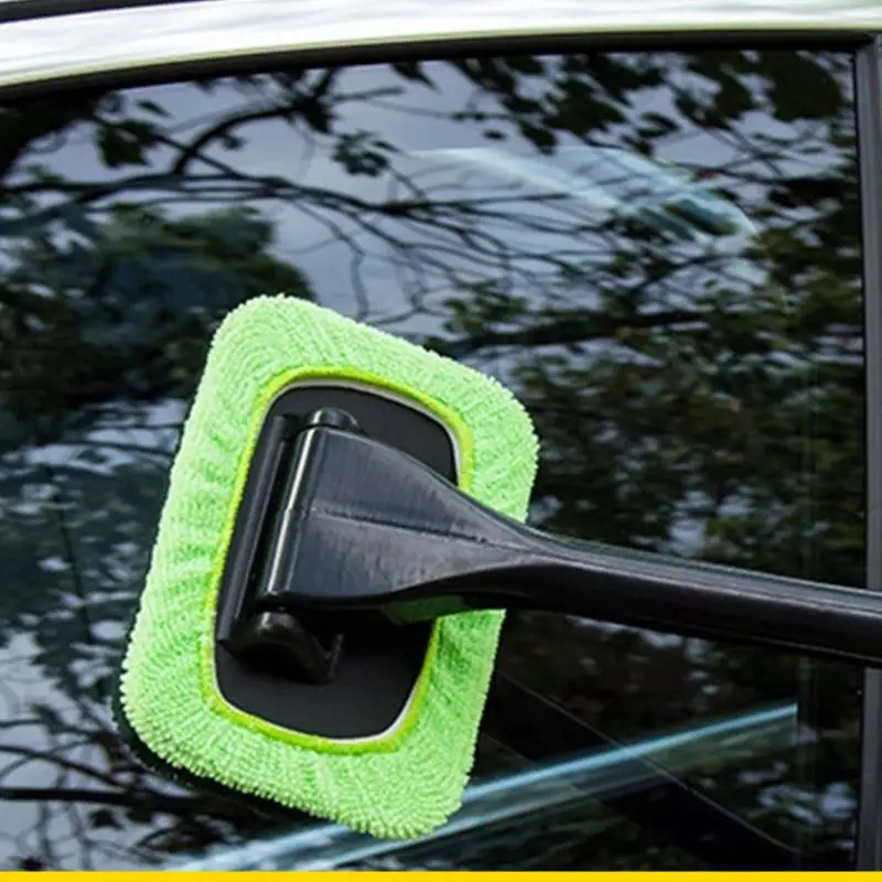SZCH Car Windshield Cleaner Microfiber Car Window Cleaning Brush 180Degree Adjustable
