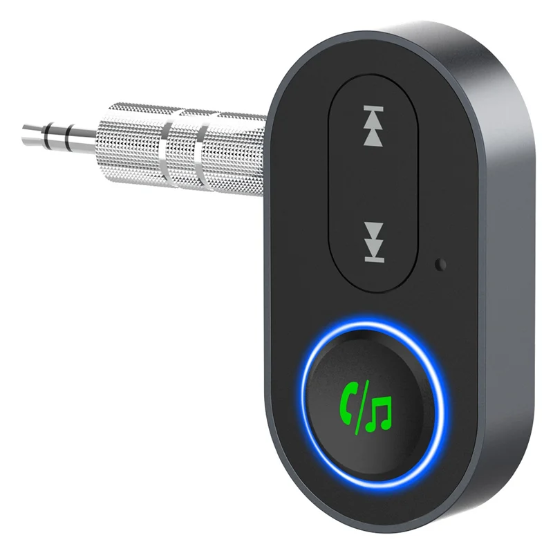 Receptor de áudio sem fio Bluetooth 5.0 Aux Car Handsfree Calling Adaptador Bluetooth Adaptador AUX de áudio de 3,5 mm
