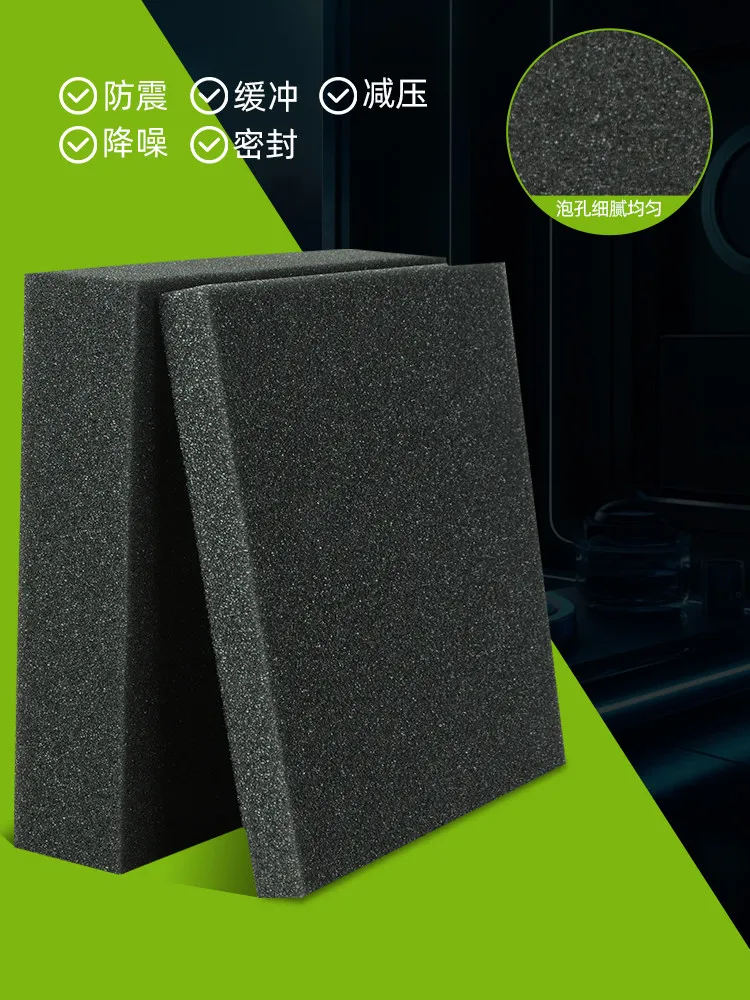 10Pcs High Density Sponge Sheets Soft Water Absorbent Shockproof Foam Cushion Pad Custom Cuttable Box Packaging Liner Material