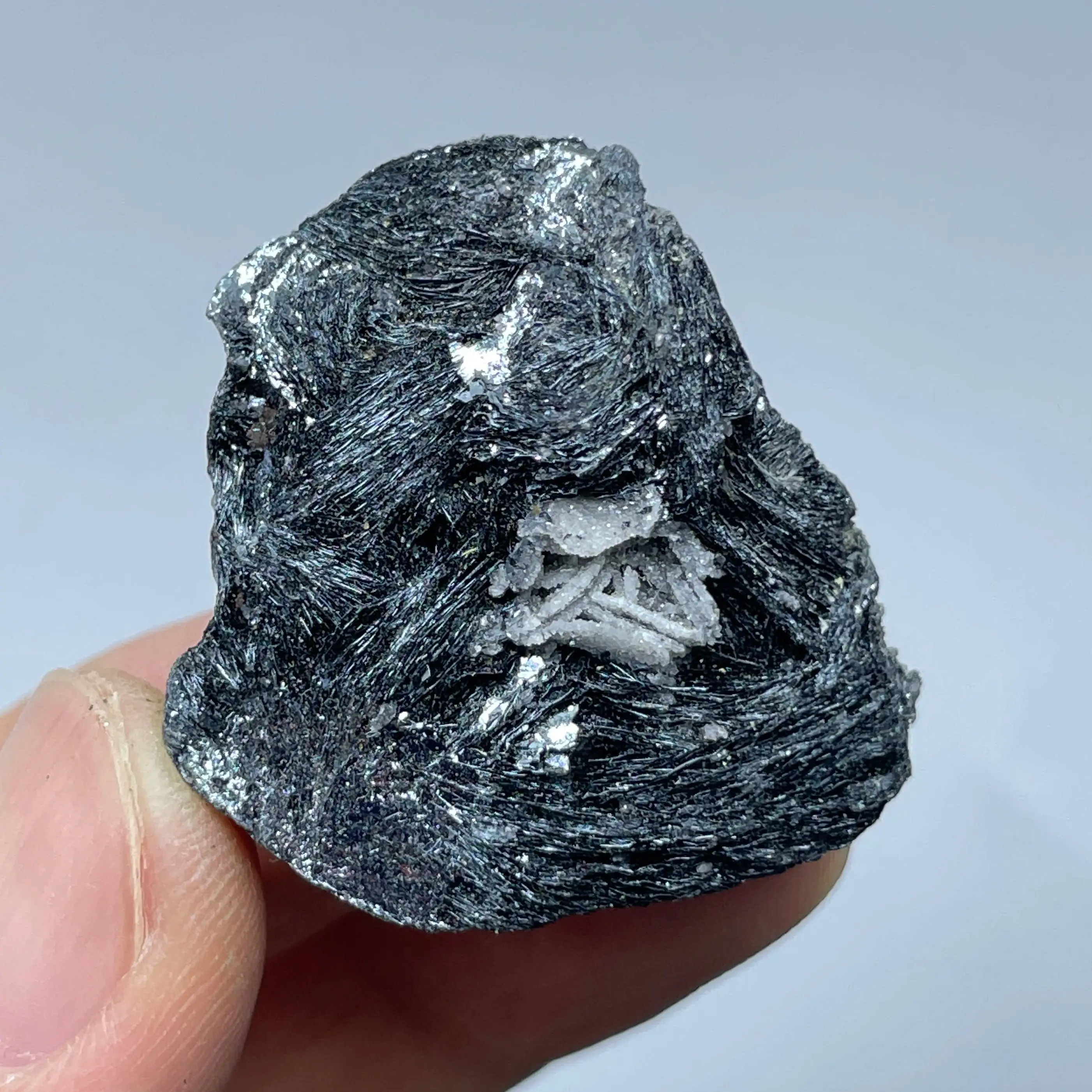 Natural Raw Stone Specularite Mineral Specimen Specular Hematite Crystal Quartz Healing Home Decor