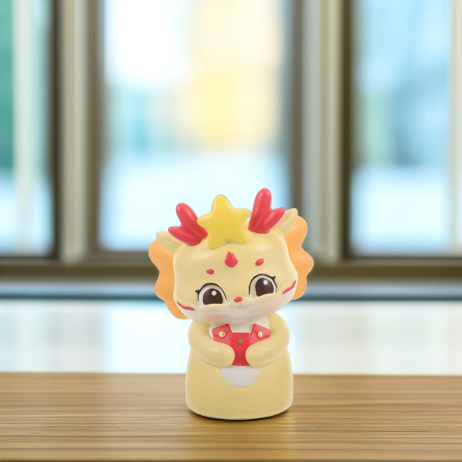 Dragon Piggy Bank Cute Cartoon Design Large Capacity Coin Storage Desktop Decoration for Kids Money Saving Habit Organizer Gift