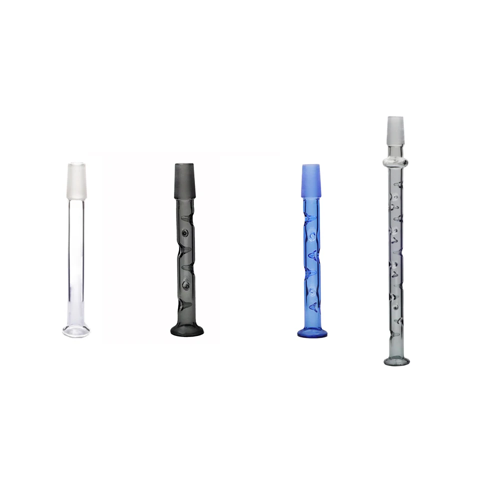 14mm male 3D Cooling Glass Mouthpiece tube stem