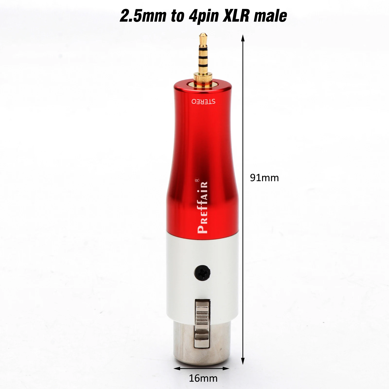 HIFI 4pin XLR до 2,5 мм 3,5 мм 4,4 мм 6,35 мм TRRS сбалансированные штекеры и коннекторы HIFI аудио адаптеры