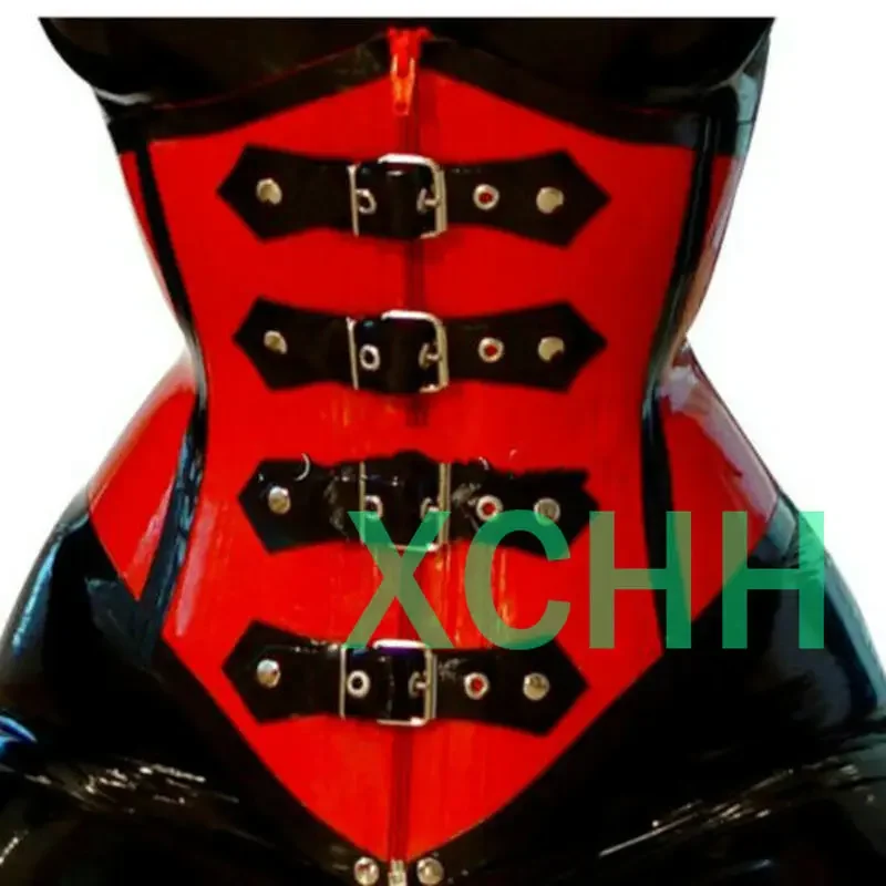 Sexy Exotic Women Female Handmade Latex Customize Corset 1mm Fetish Costume Cosplay