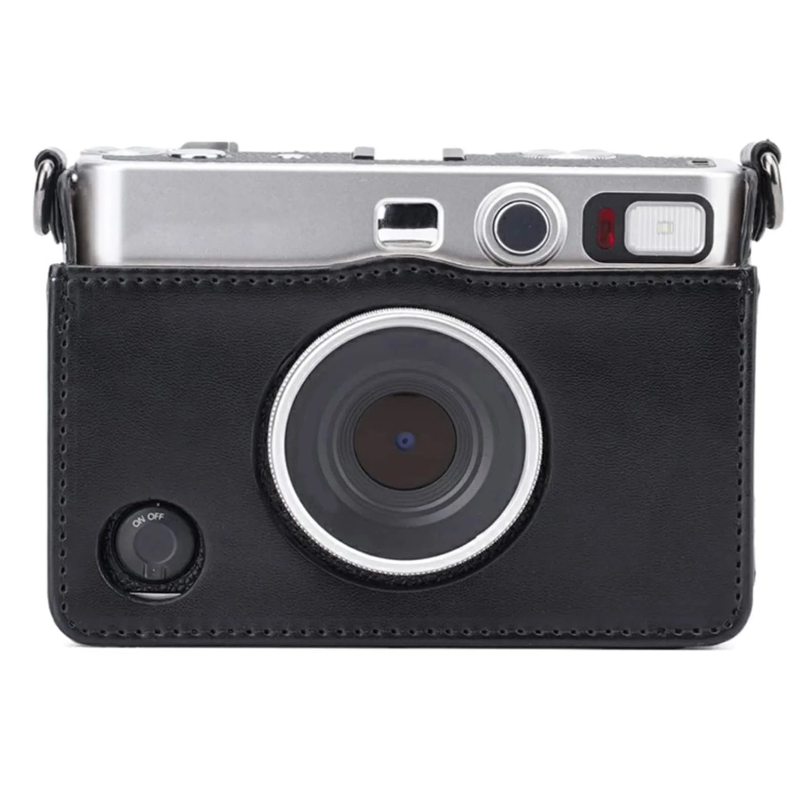 For Fujifilm Mini EVO PU Cameras Case Anti-Scratch Stylish Camera Carry Bag Waterproof Retro Protection Cover Camera Accessories
