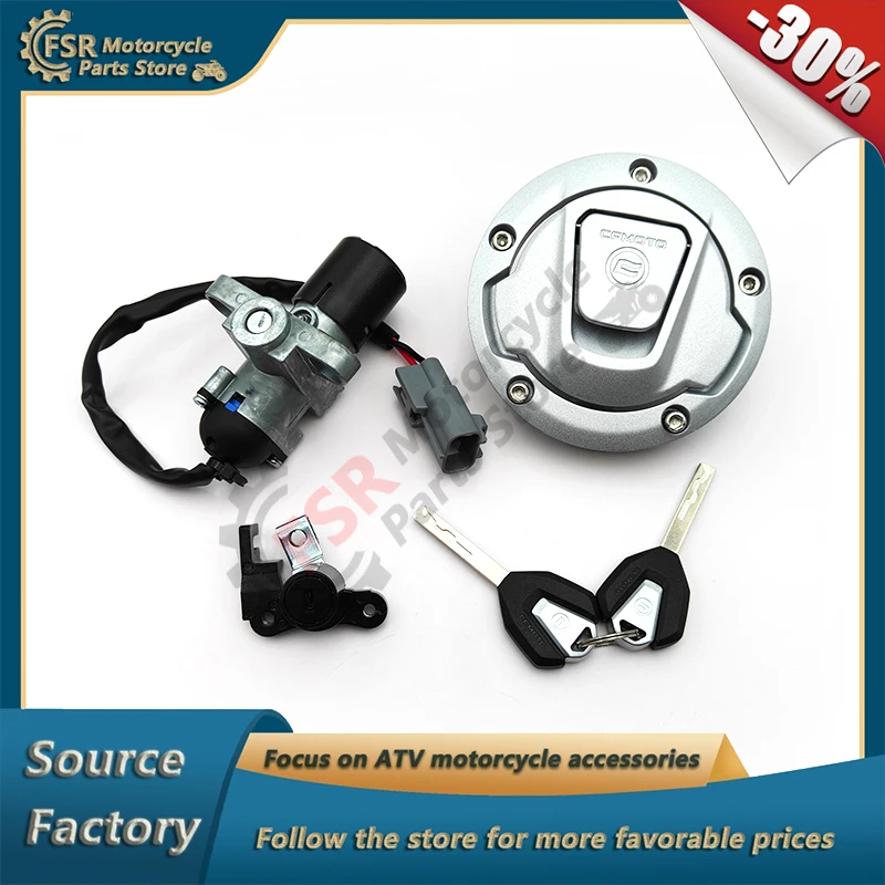

Original LOCK KIT,FOR CFmoto MOTORCYCLE CF400-6F CF400-9F CF400-6H CF650-10H 450SR 6AQV-011000-1002