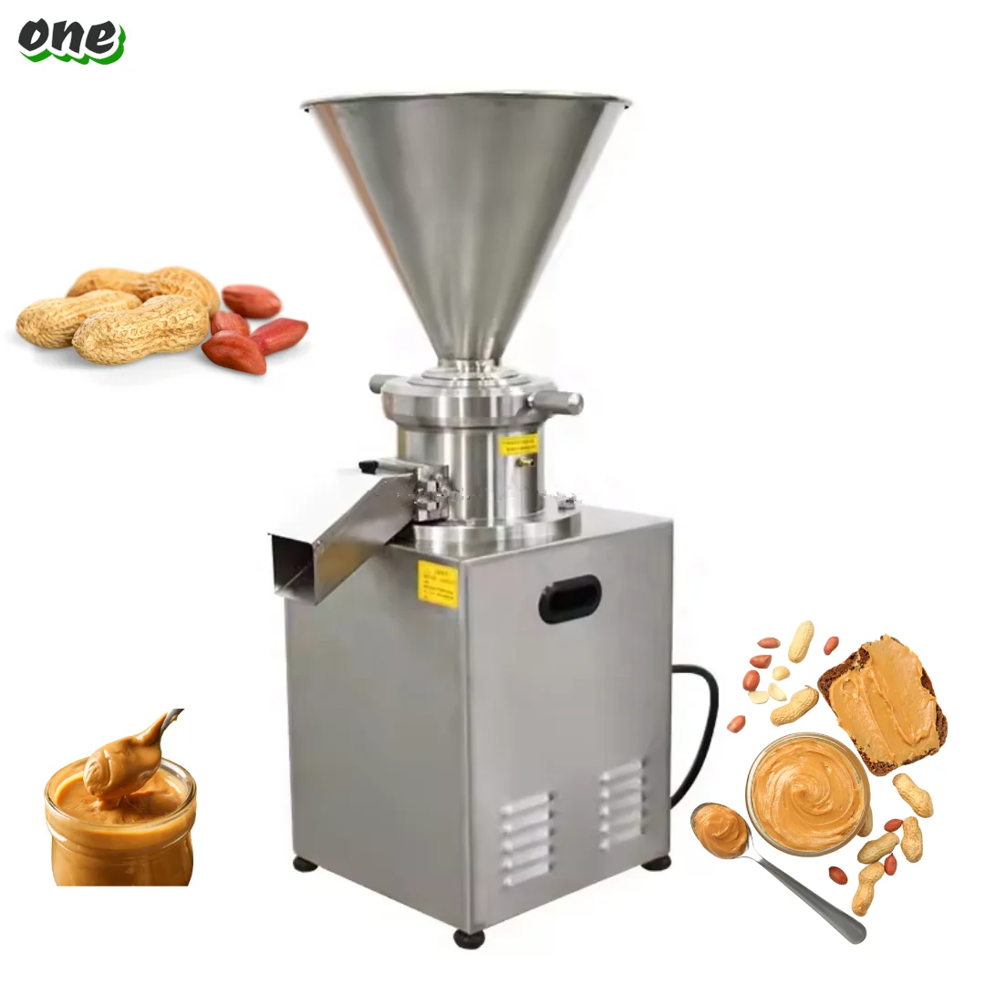 

New JMC80 Fruit Jam Juice Nuts Rice Sesame Beans Milk Grinding Machine Peanut Butter Colloid Mill