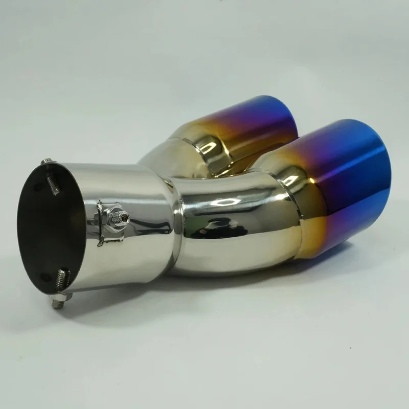High Quality 40*200mm 201 Stainless Steel Exhaust Flexible Pipe With Outer Braid Universal Vehicles