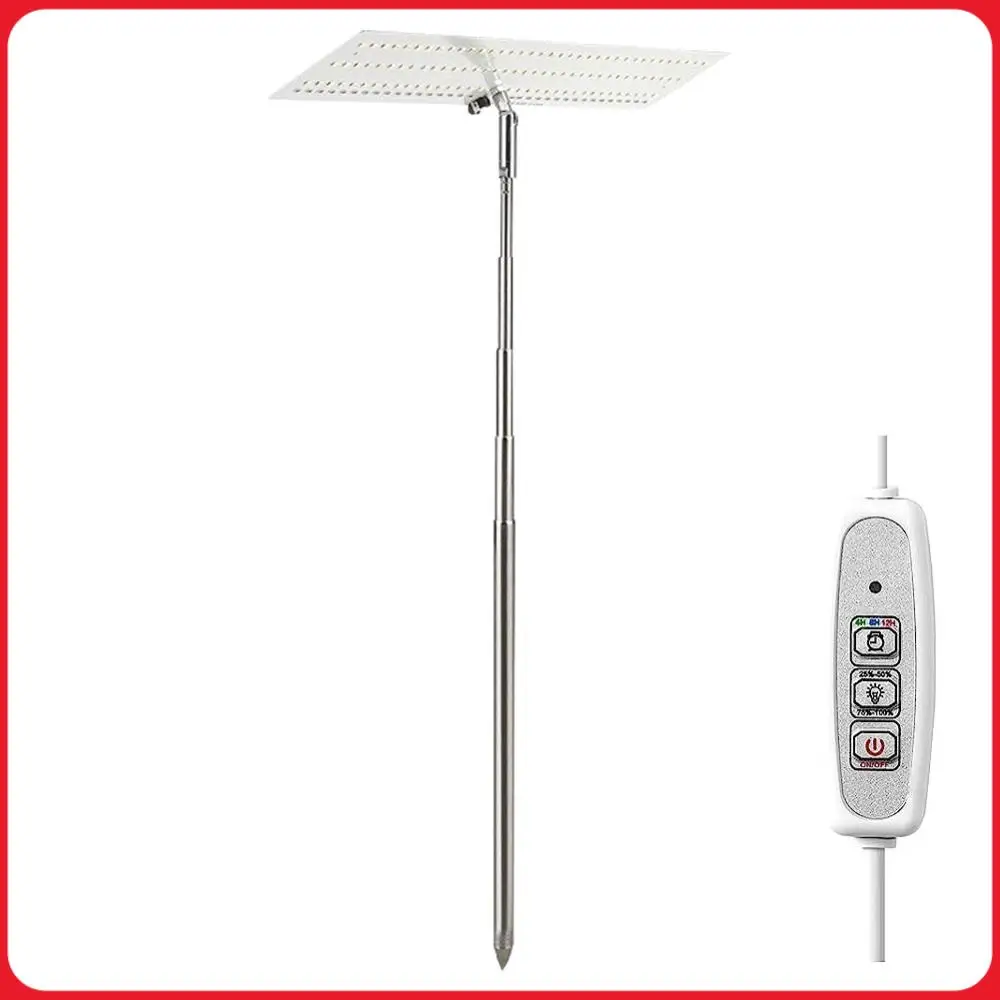 

Лампа для растений с регулируемой высотой, полный спектр, IP54, водонепроницаемая, светодиодная, напольная, для рассады и комнатных растений