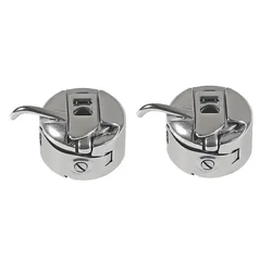 Metal Bobbins Case Sewing Machine Stainless Steel Reverse Bobbin Box for Singer Brother Janome Household Sewing Accessories