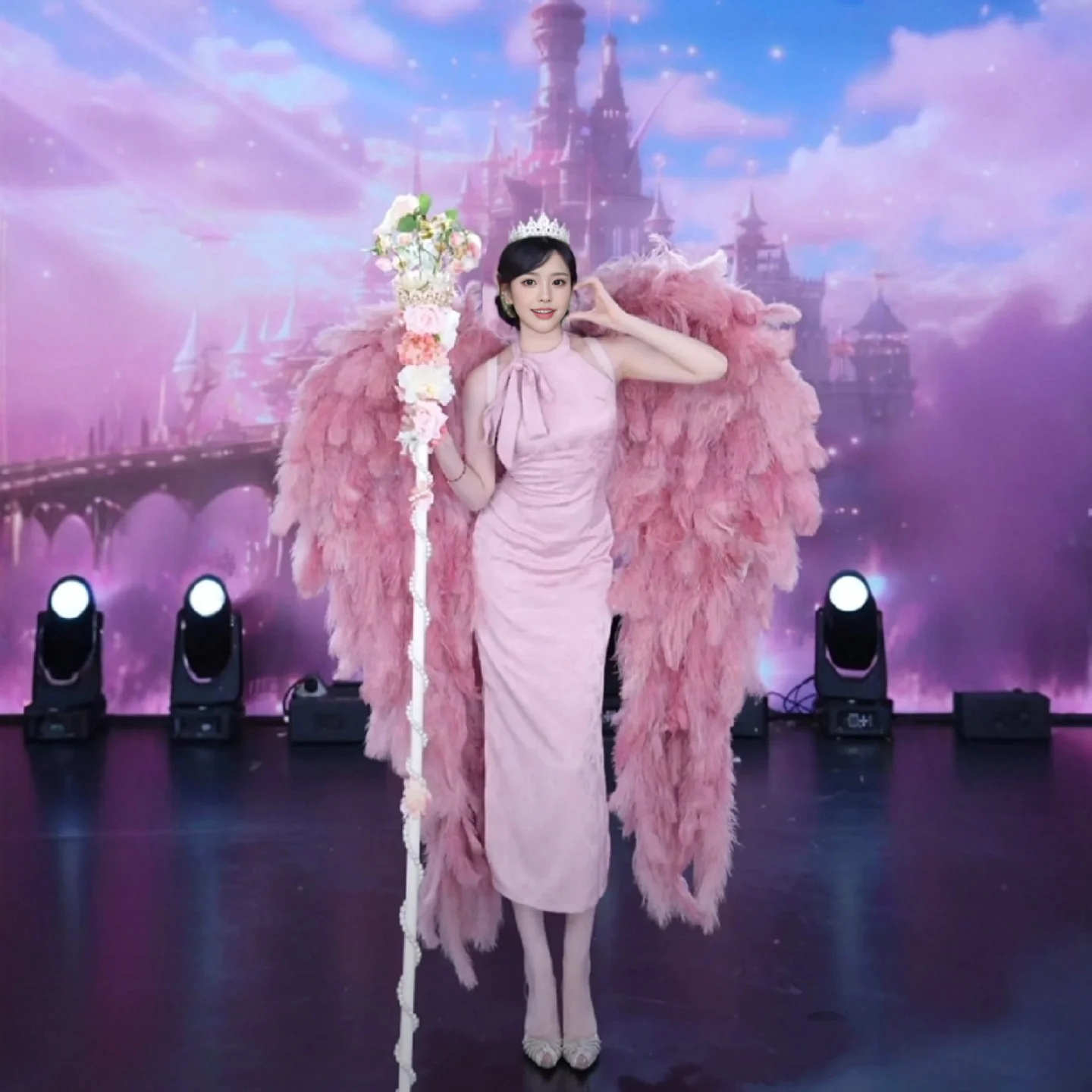 Adult Ostrich Feathers Wings Costume White Feather Angel Wing