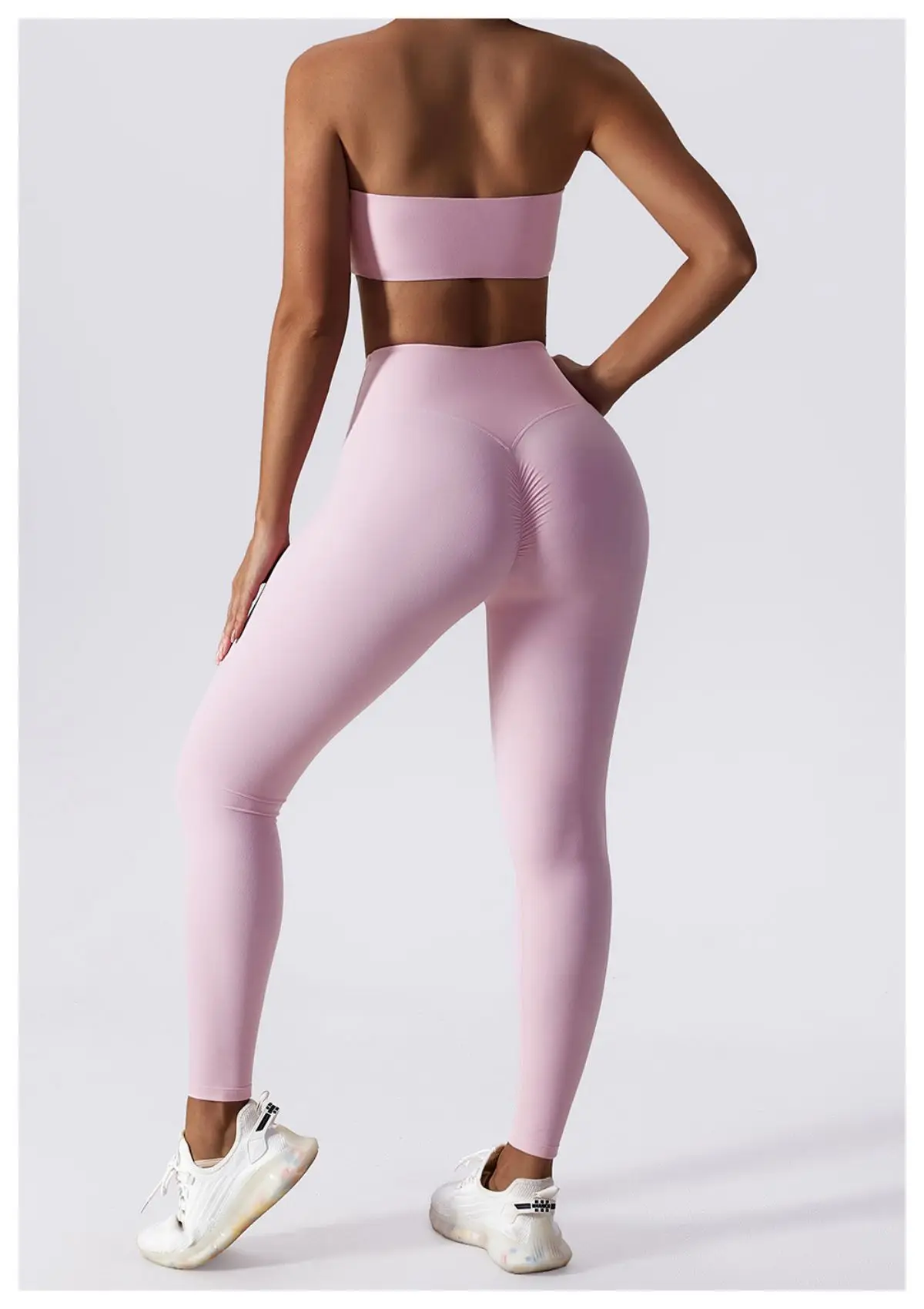 Sommer Trägerloser Sport-BH für Damen, Schnelltrocknende Yoga-Kleidung, Damen Tube Top Fitness Brustwickel-Unterwäsche, Workout-BH für Frauen – Detail 13