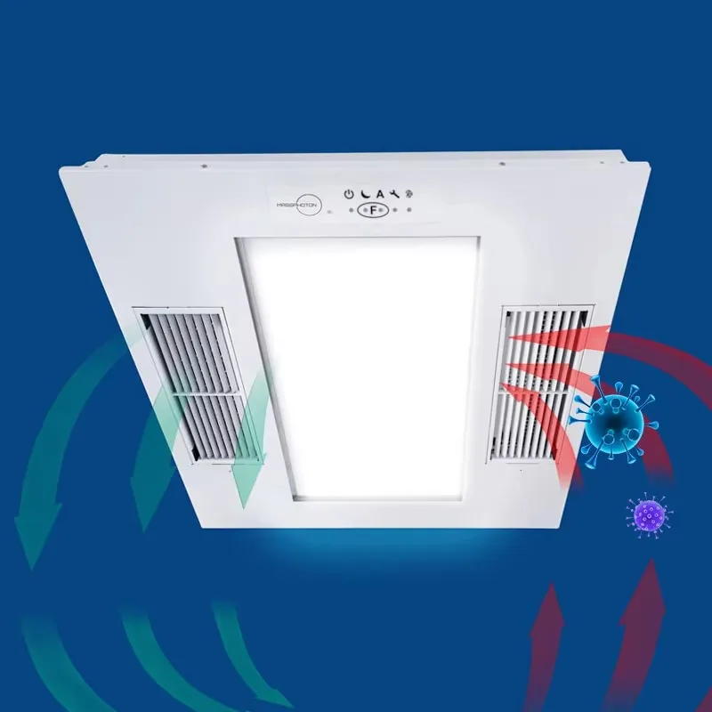 Electric uv air purifier ceiling mount  air disinfection machine