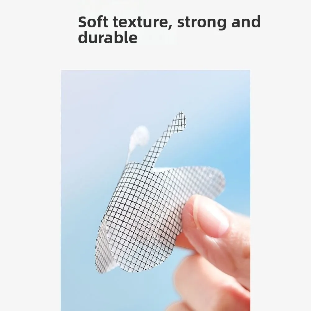 Butterfly Shape Window Screen Repair Tape Anti-Insect Mosquito Self-adhesive Net Patch Waterproof