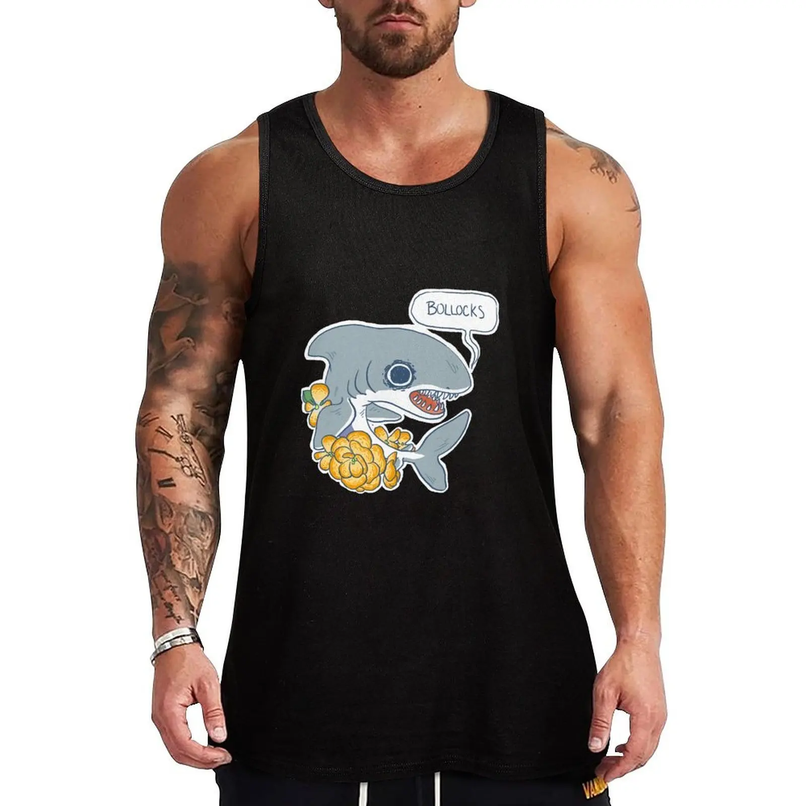 

Bollocks Tank Top Street Style Casual Tank Top Urban Sleeveless Top