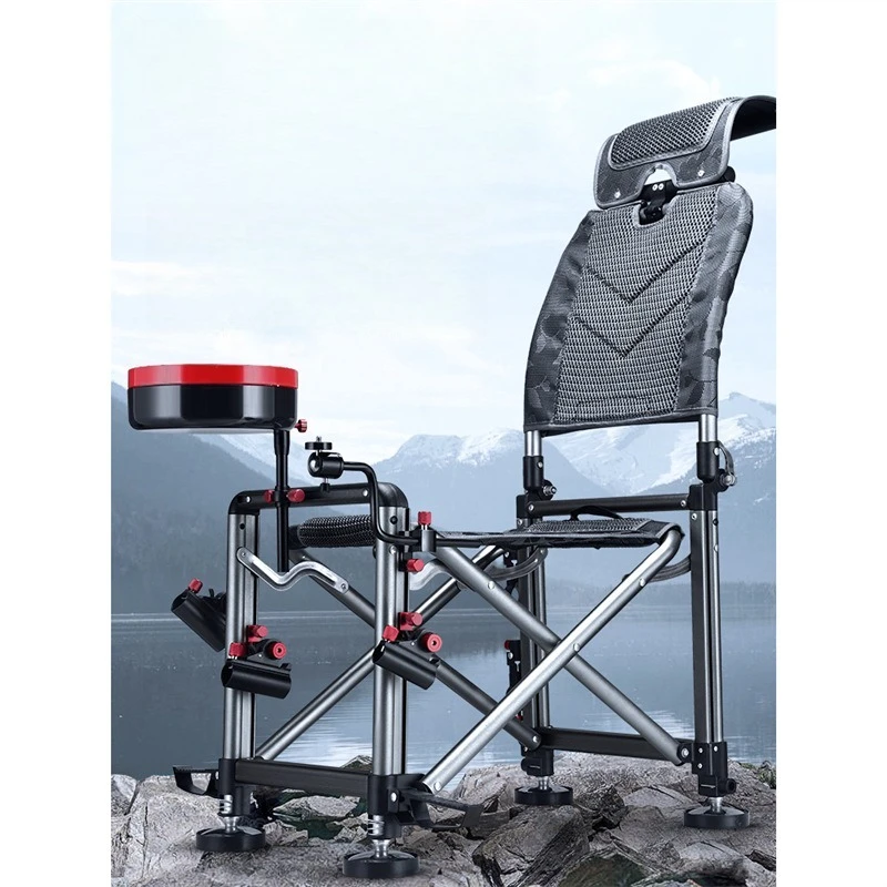 

Fishing chair folding portable wild fishing full chair outdoor fishing high-end terrain