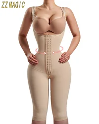 Full Body Compression Waistband Colombian Corrective Underwear Abdominal Plastic Surgeon Hip Lift Tight Fitting Bodysuit Fajas