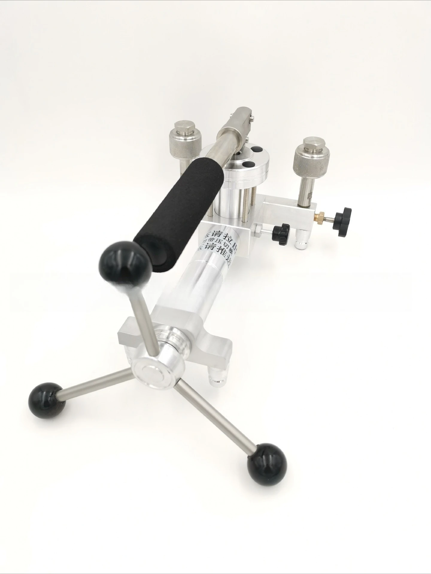 

Handheld Manual Pressure Pump Benchtop Calibration Source Gas Pressure Validator Benchtop Gas Pressure Pump