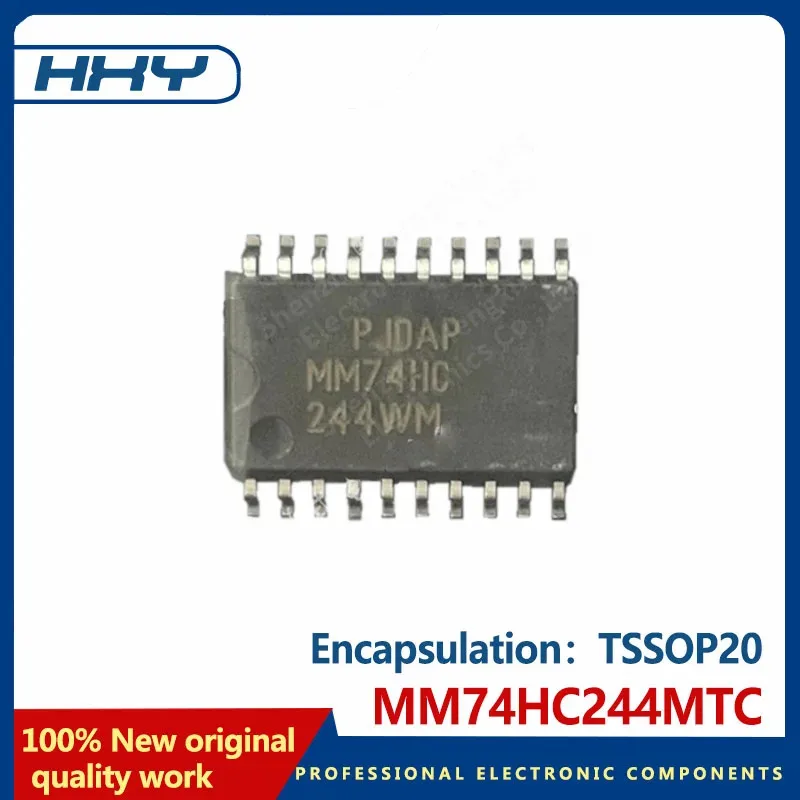 

10PCS MM74HC244MTC buffer and line driver package TSSOP20