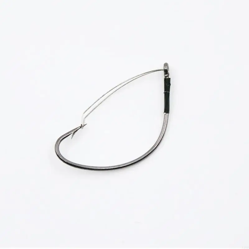 

J2HE Weedless Rig Hook Fish Hook for Wacky Rigging Lures Pack of 30