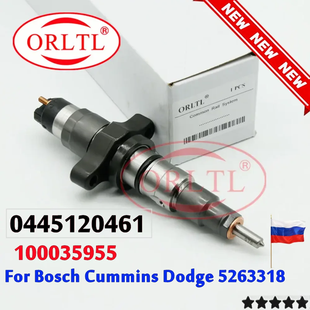 

ORLTL 100035955 0445120461 Common Rai lnjection Set 0 445 120 461 Nozzle 0445120255 For Bosch Cummins Dodge 5263318