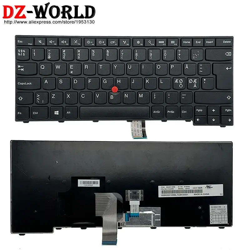 NDC Nordic Backlight Keyboard for Lenovo Thinkpad L440 L450 L460 T440 T440S T440P T450 T450S T460 Laptop 01AX350 01EP101 01AV284 - Image 4